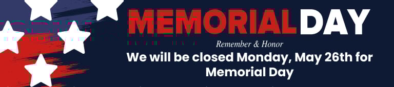 We will be closed Monday, May 26th for Memorial Day - Honest-1 Auto Care